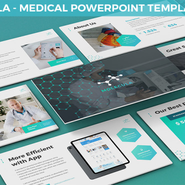 Technology Healthy PowerPoint Templates 171028