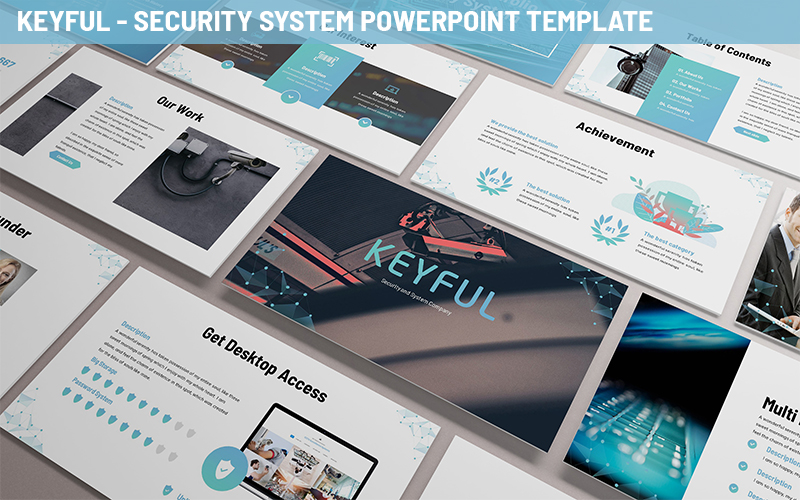 Keyful - Security System Powerpoint Template