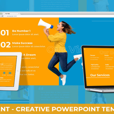 Abstract Bright PowerPoint Templates 171040