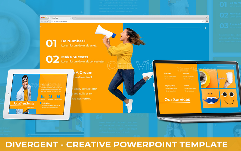 Divergent - Creative Powerpoint Template