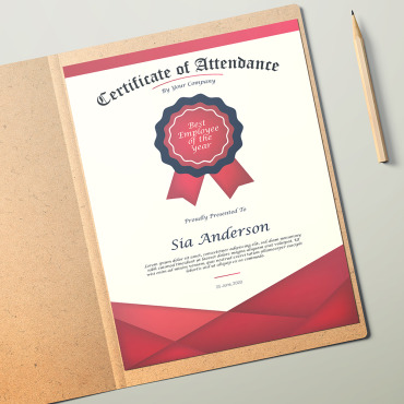 Attendance Recognition Certificate Templates 171061