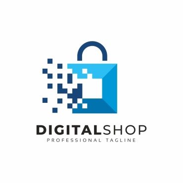 Carddigitaldigital Shoppingfinanceforeign Logo Templates 171302