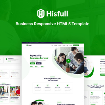 Business Company Responsive Website Templates 171353