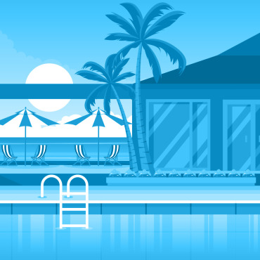Outdoor Swimming Illustrations Templates 171423