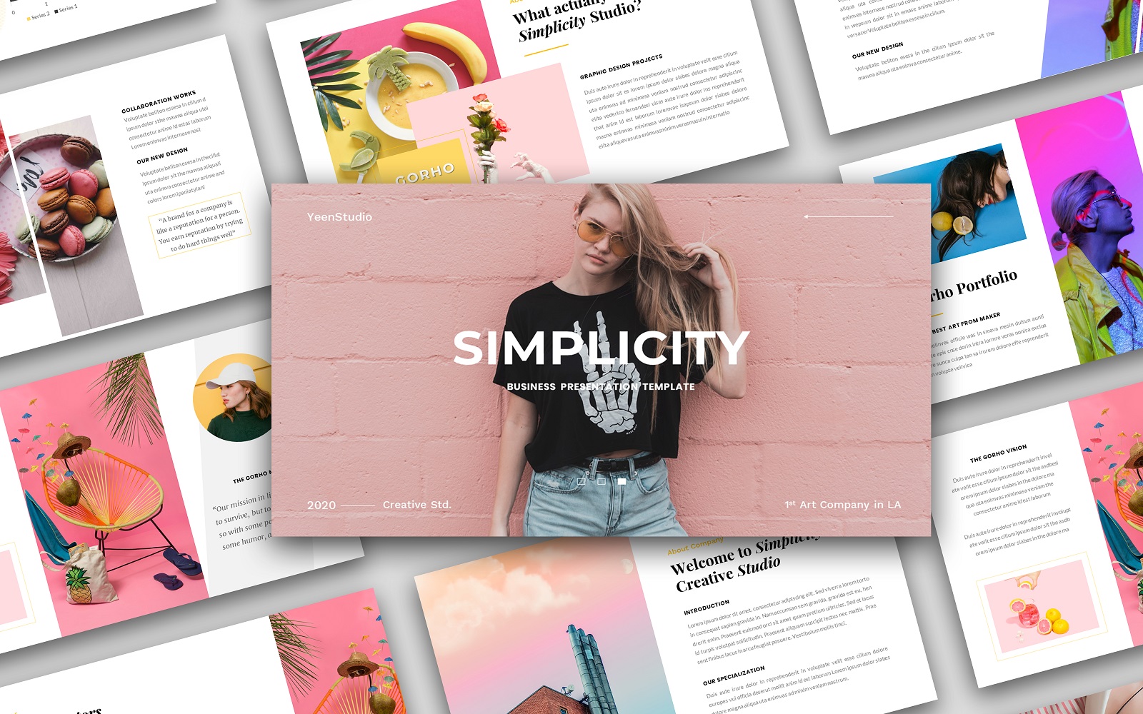 Simplicity - Business Presentation - Keynote template