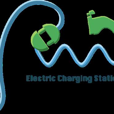 Charging Stationchargingelectric Logo Templates 171845
