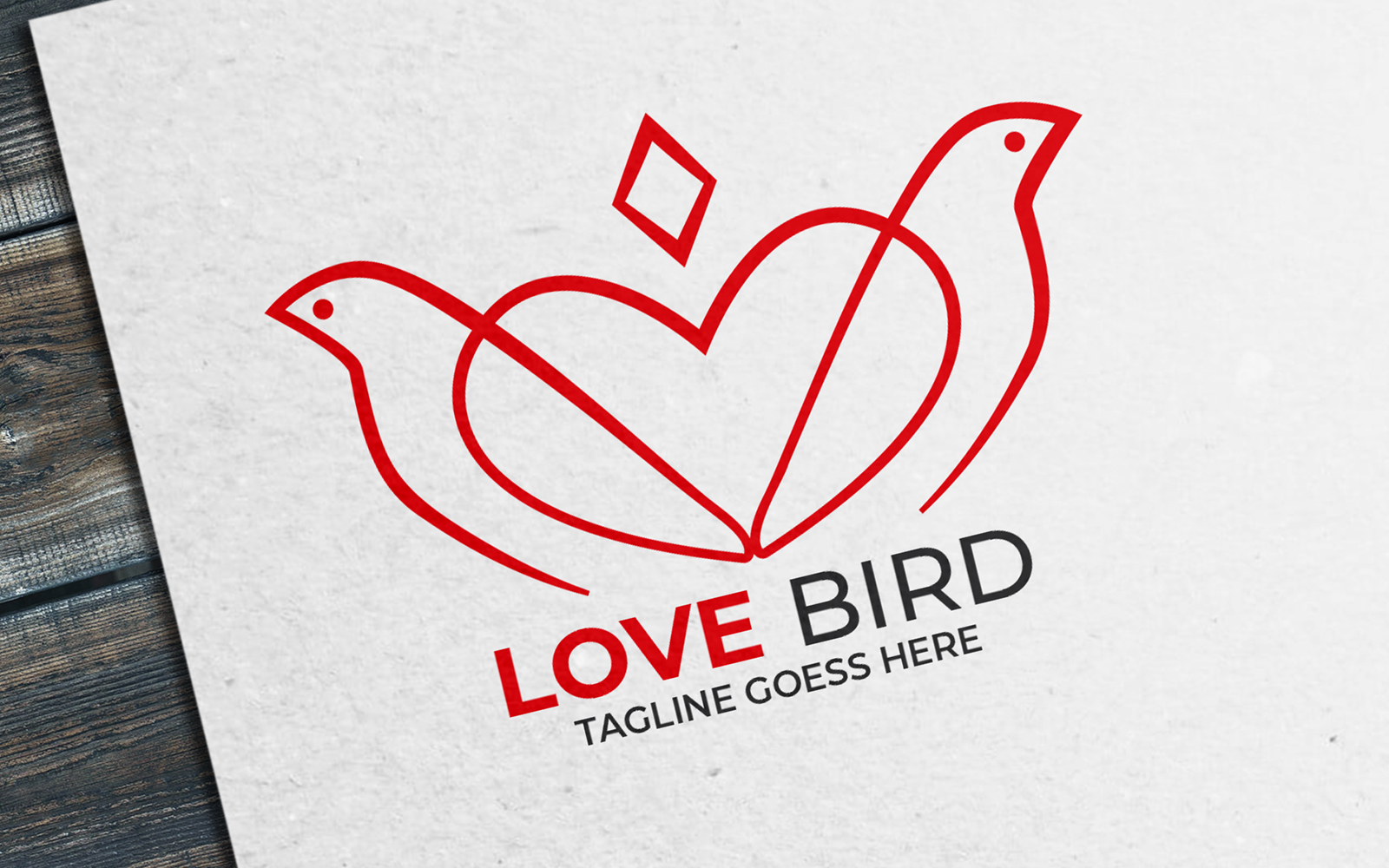 Love Bird Heart Logo | BrandCrowd Logo Maker