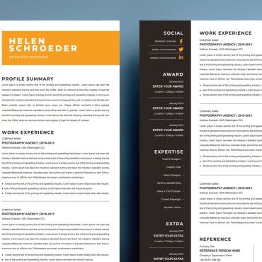 Resume Cv Resume Templates 171858