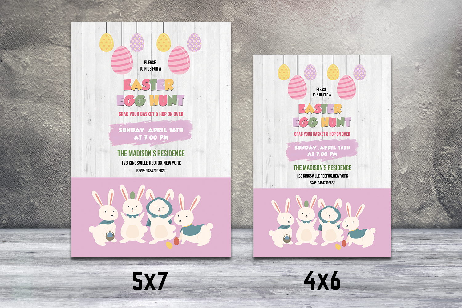 Easter Party Invitation Flyer - Corporate Identity Template