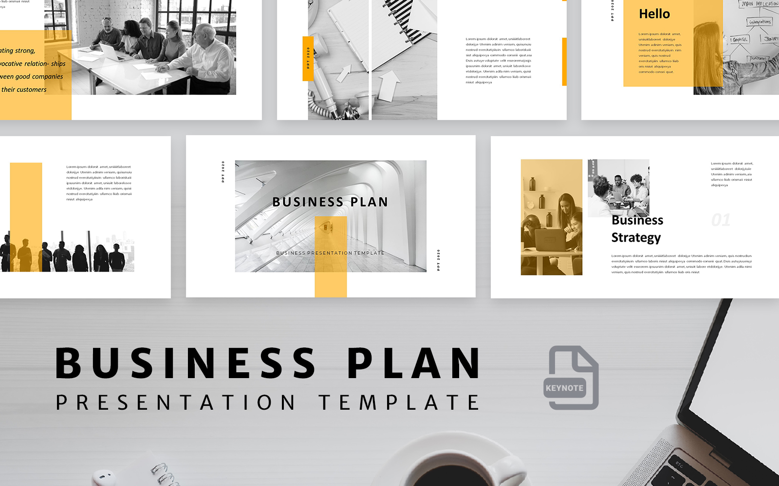 Business Plan - Keynote template