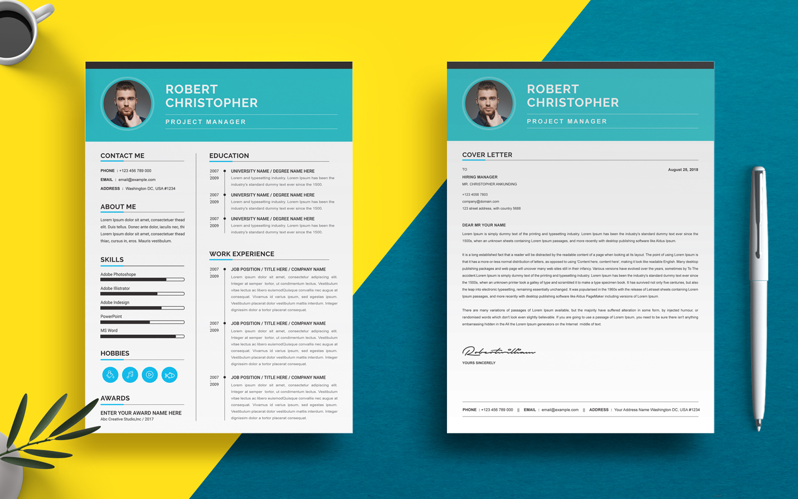 Robert Christopher - Project Manager Resume