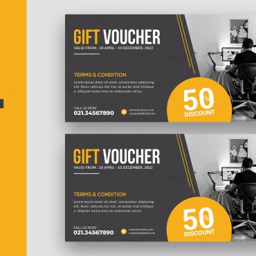 Voucher Gift Corporate Identity 172559