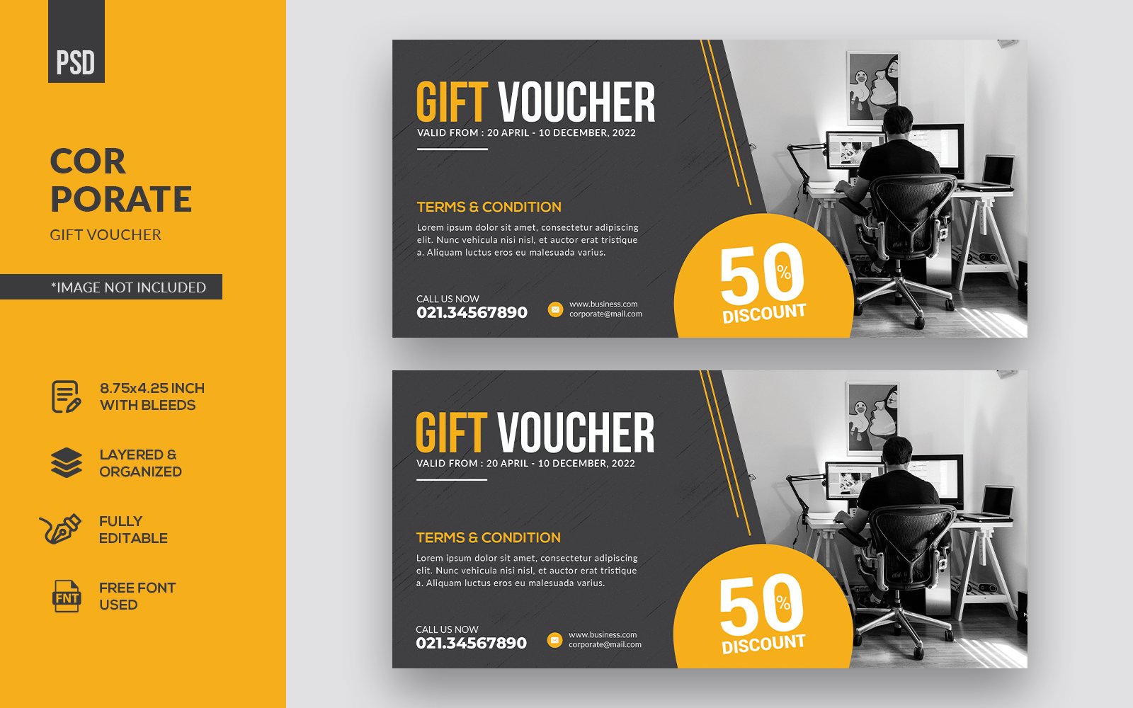 Minimalist Gift Voucher