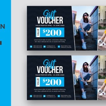 Coupon Template Corporate Identity 172561