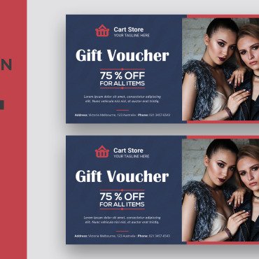 Coupon Template Corporate Identity 172563