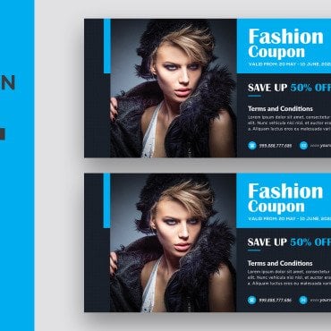 Coupon Template Corporate Identity 172564