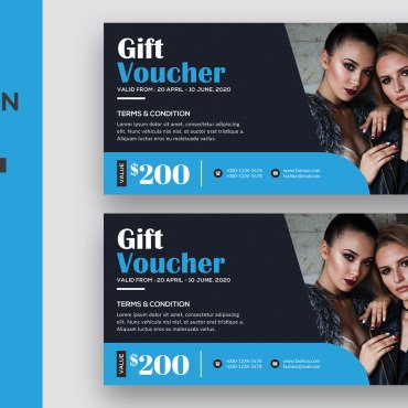 Coupon Template Corporate Identity 172566