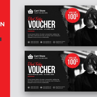 Coupon Template Corporate Identity 172567