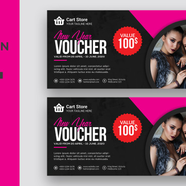 Coupon Template Corporate Identity 172568