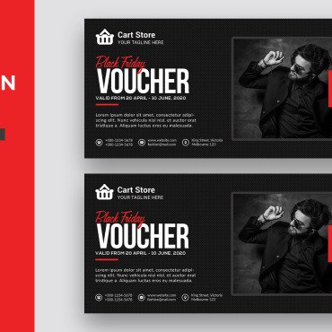 Coupon Template Corporate Identity 172569