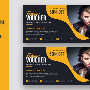 Coupon Template Corporate Identity 172571