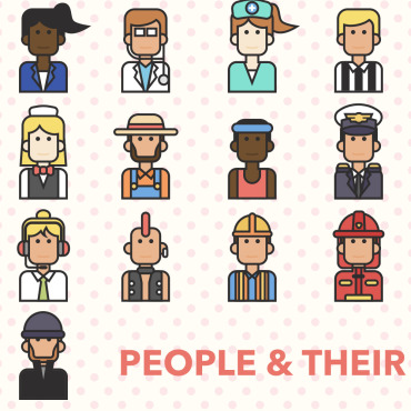 Outline People Icon Sets 172580
