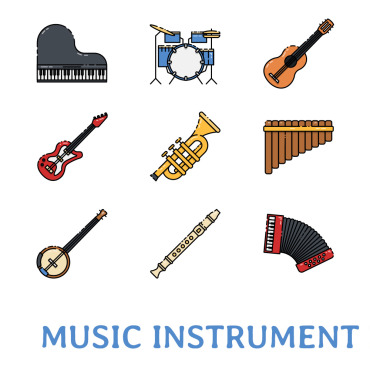 Music Instrument Icon Sets 172586