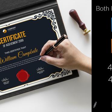 Award Background Certificate Templates 172600