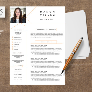 Templateresume Templatetemplate  172629