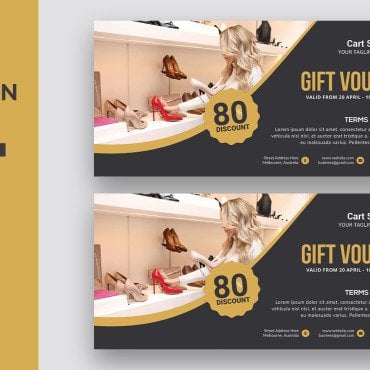 Coupon Template Corporate Identity 172704