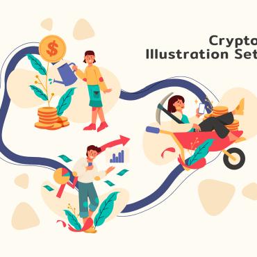 <a class=ContentLinkGreen href=/fr/kits_graphiques_templates_illustrations.html>Illustrations</a></font> crypto illustration 172876