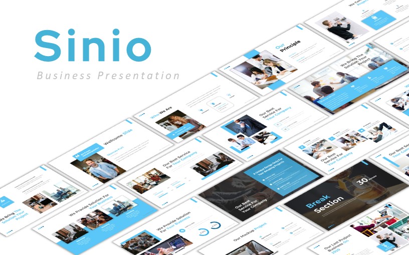 Sinio Business PowerPoint Template