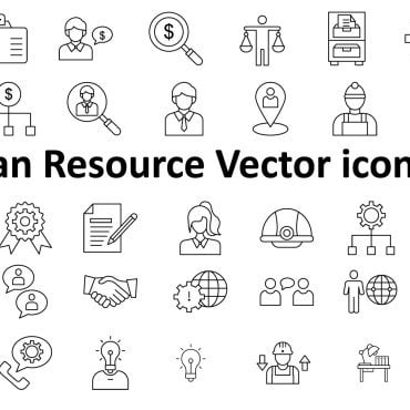 Resource Hr Icon Sets 172940