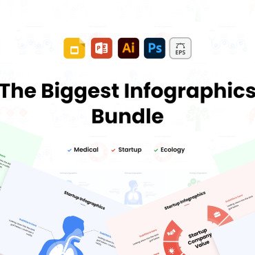 Template Slide Infographic Elements 173193