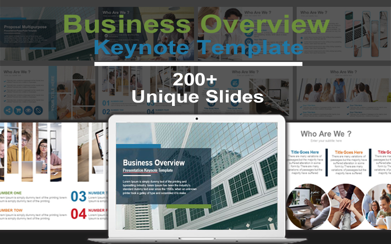 Business Overview Keynote Template
