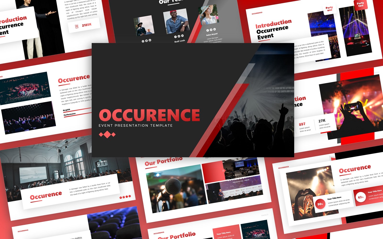 Occurence  - Event Multipurpose PowerPoint Template