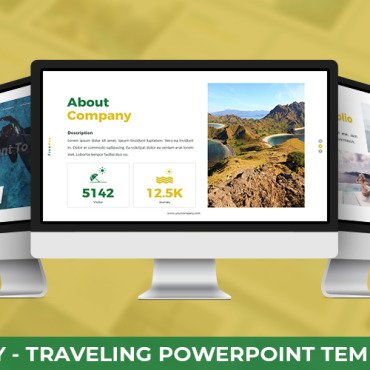 Journey Vacation PowerPoint Templates 173288