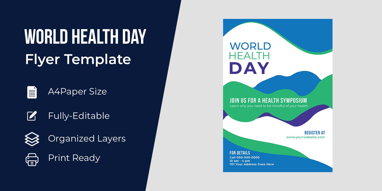 World Health Day Cover Design