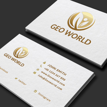 Cardcleanminimal Cardgolden Corporate Identity 173499