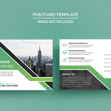Postcard Design Corporate Identity 173503