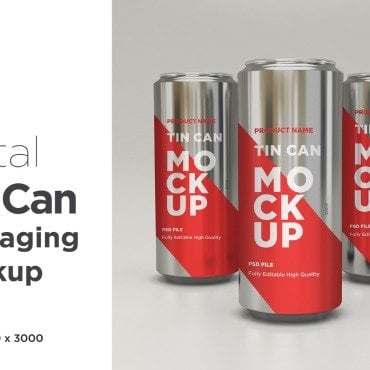 Realistic Gray Product Mockups 173617