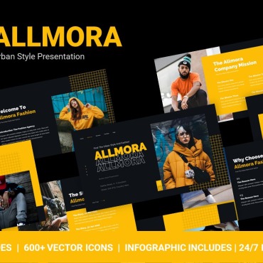 Fashion Streetwear PowerPoint Templates 173637