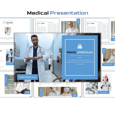 Medicare Doctor PowerPoint Templates 173679
