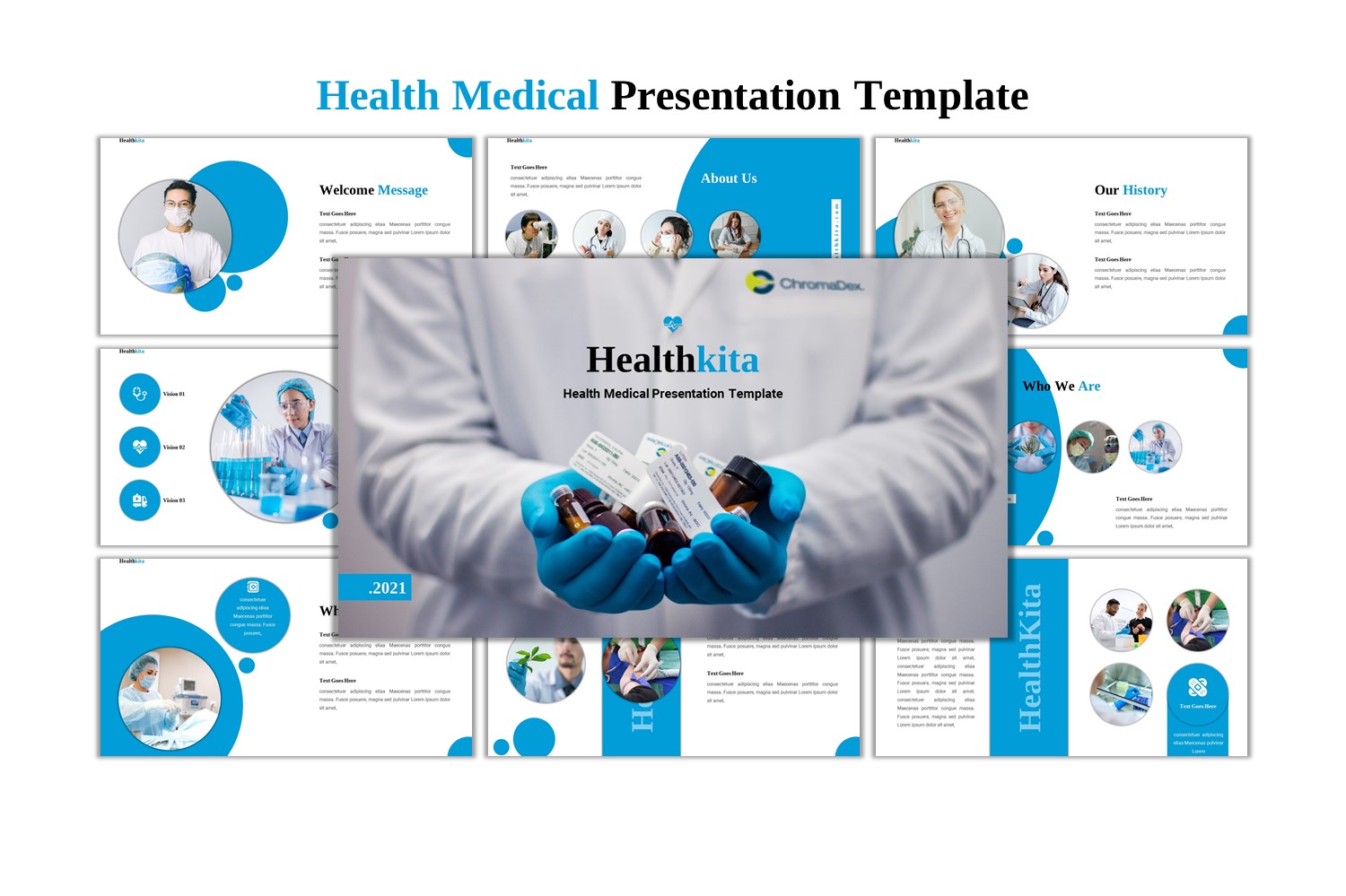 HealthKita - Medical Google Slides Template