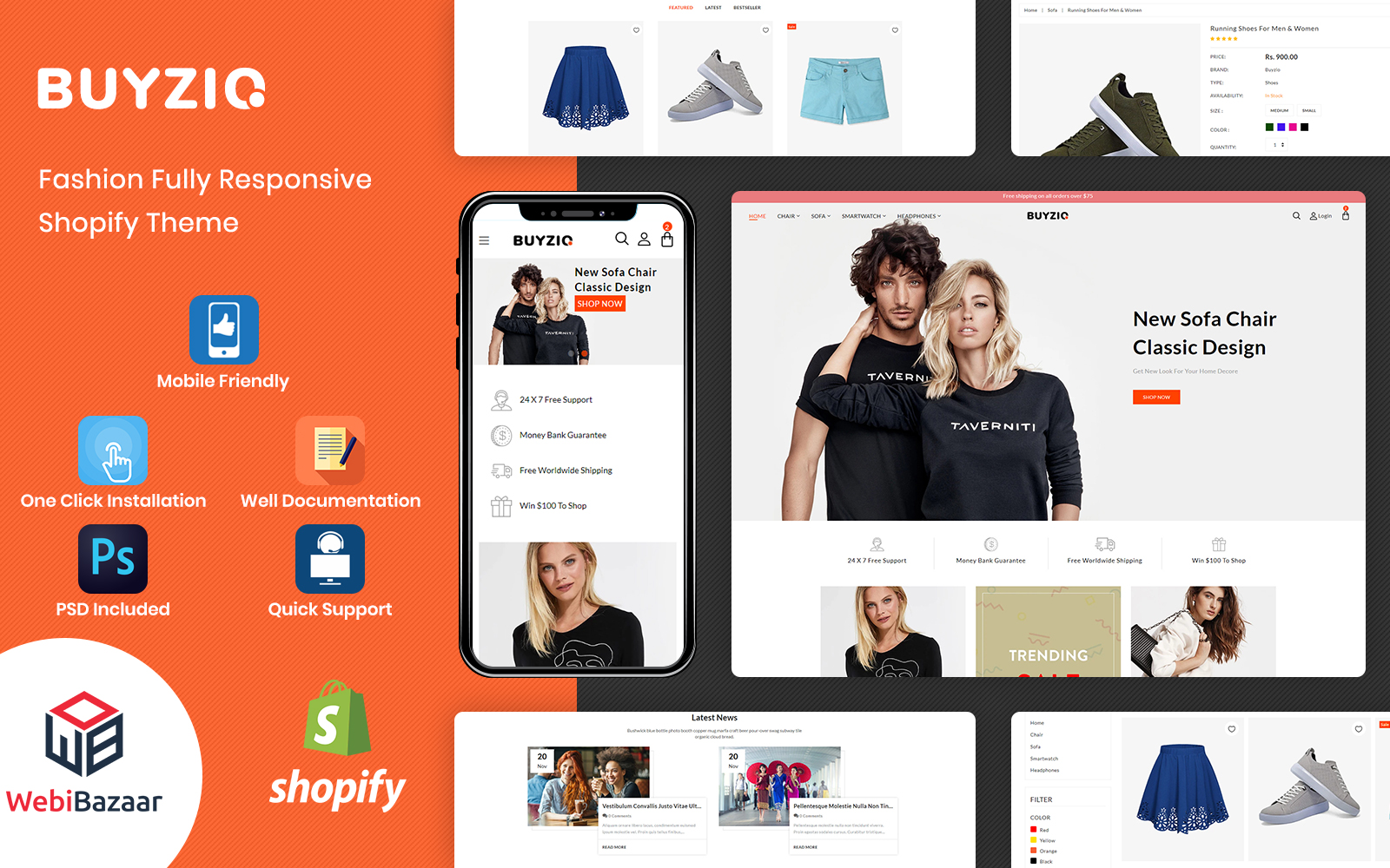 Buyzio -  Fashion & Clothing Multipurpose Shopify Theme