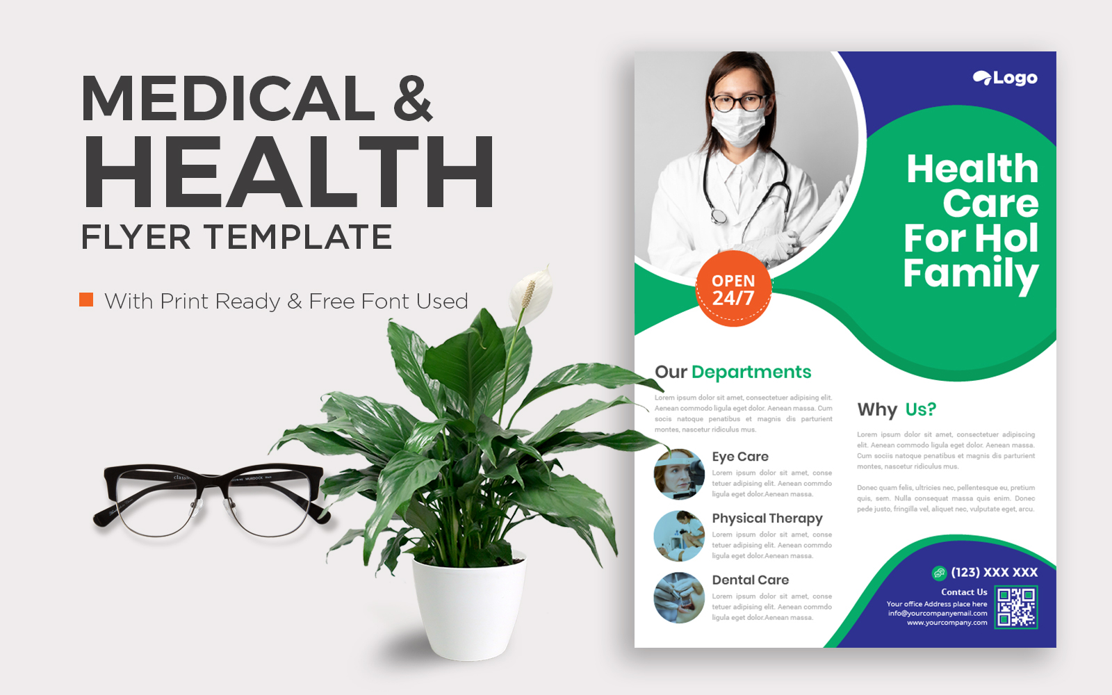 Medical Flyer template