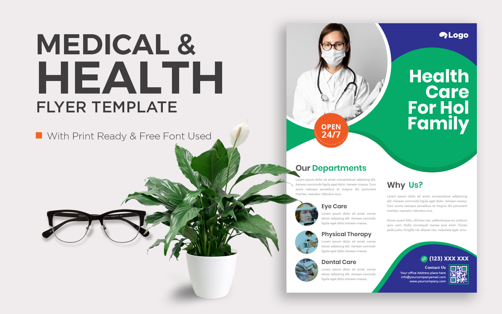 Medical Flyer Corporate identity template