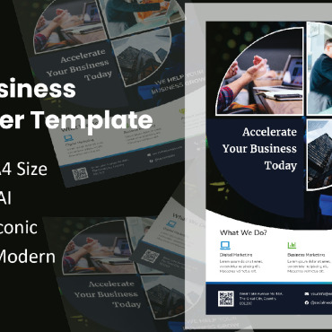 Template Flyer Corporate Identity 175233