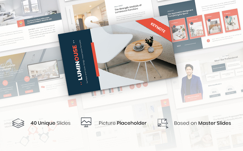 Luminouse - Furniture and Interior Design Presentation Template