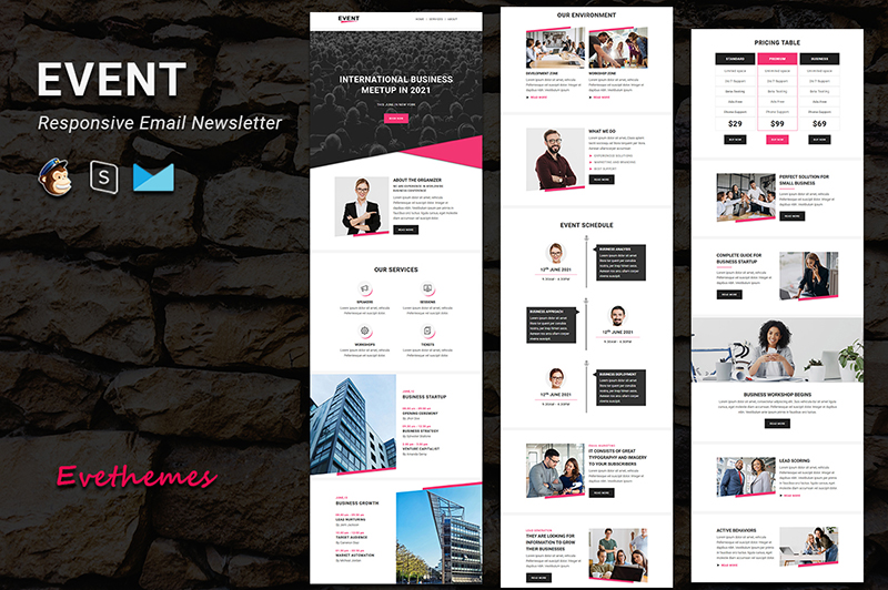 Event - Responsive Email Newsletter Template